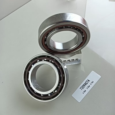 直接 7209AC 角接触ボールベアリング 45*85*19mm 鋼ケージとオープンシール