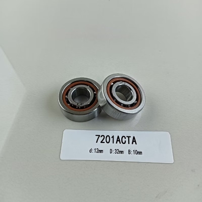 不分離精度P0 P2 P4 P5 P6 7201AC 角形接触ボールベアリング 12*32*10mm