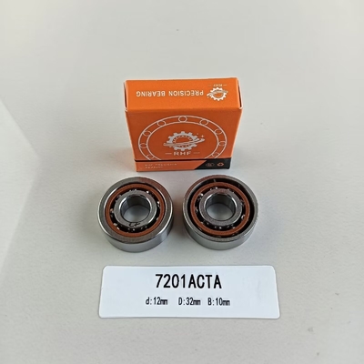 不分離精度P0 P2 P4 P5 P6 7201AC 角形接触ボールベアリング 12*32*10mm