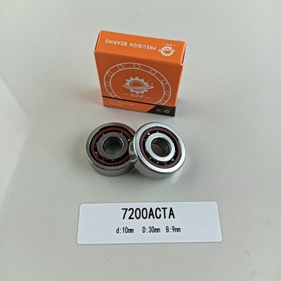 7200AC 角式接触ボールベアリング 10*30*9mm 25°接触角とOPENシールタイプ