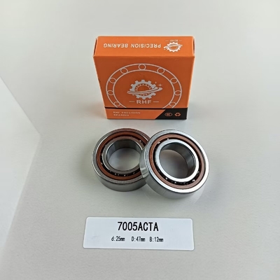 46105 単列 25*47*12mm 角形接触ボールベアリング 建設機械用
