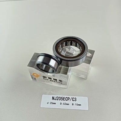 油脂や油脂を潤滑する単列25*52*15mmの円筒型ローラーベアリング