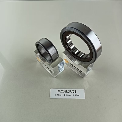 NU/NJ/NF208ECP 製薬産業用 円筒型ローラー軸承 40*80*18mm