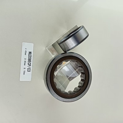 NU/NJ/NF208ECP 製薬産業用 円筒型ローラー軸承 40*80*18mm