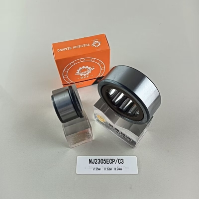 25*62*24mm 円筒型ローラーベアリング NU/NJ/NF2305ECP 円筒型構造