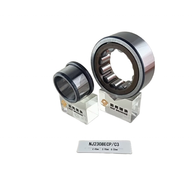 40*90*33mm NU/NJ/NF2308ECP 建設機械用の円筒型ローラーベアリング
