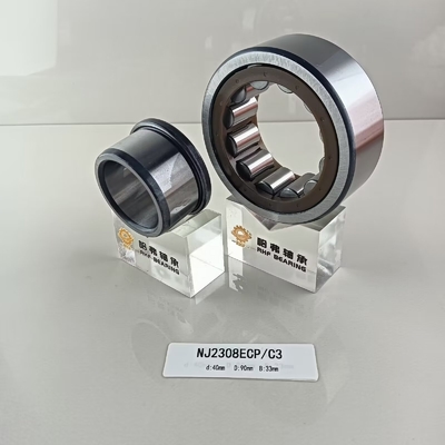 40*90*33mm NU/NJ/NF2308ECP 建設機械用の円筒型ローラーベアリング