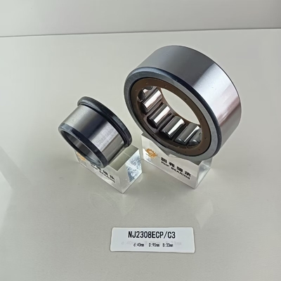 40*90*33mm NU/NJ/NF2308ECP 建設機械用の円筒型ローラーベアリング