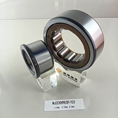 NU/NJ/NF2309ECP 45*100*36mmのローラーベアリング 耐久性鋼/銅/ナイロンケージ