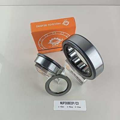 単列 NUP308ECP 40*90*23mm の円筒型ローラーベアリング